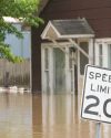neighborhood flooding in North Hills