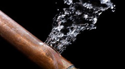Burst Pipe in Greater Los Angeles County